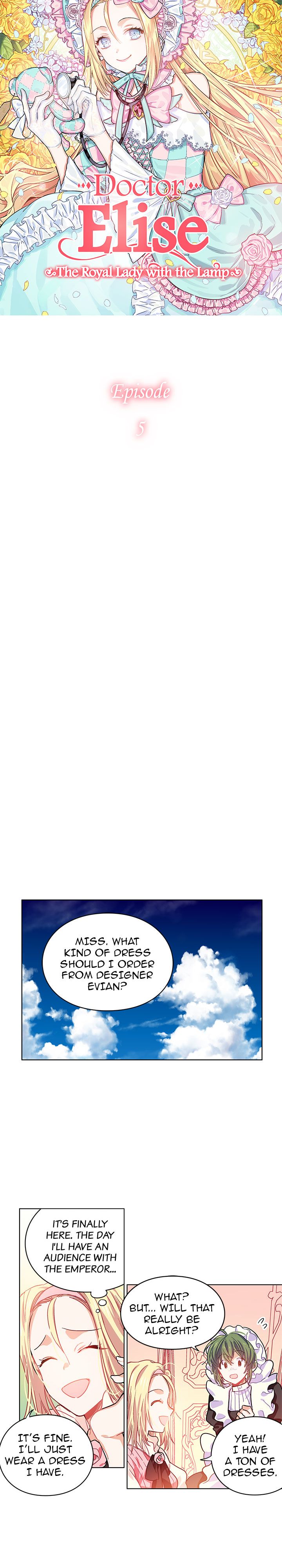 Doctor Elise - The Royal Lady with the Lamp - Chapter 5 Page 3