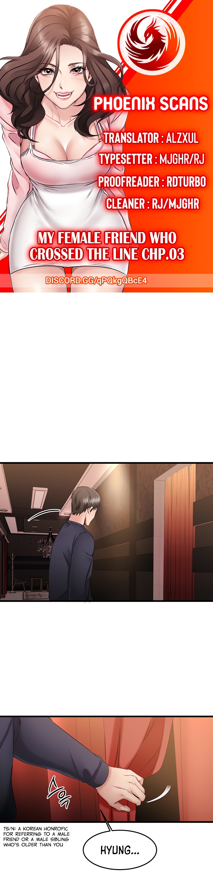 My Female Friend Who Crossed The Line - Chapter 3 Page 1