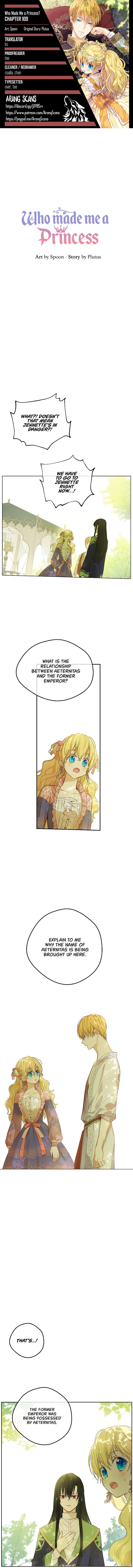 Who Made Me a Princess - Chapter 109 Page 1