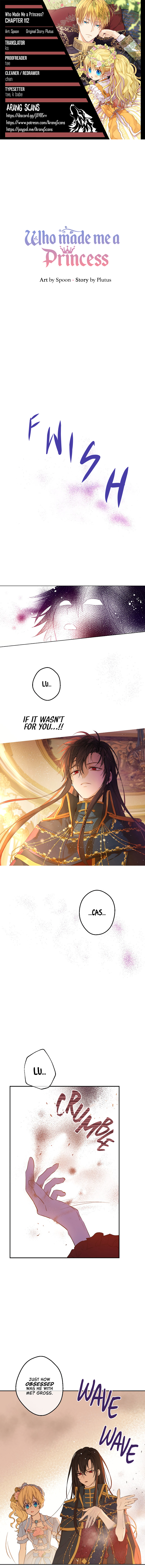 Who Made Me a Princess - Chapter 112 Page 1