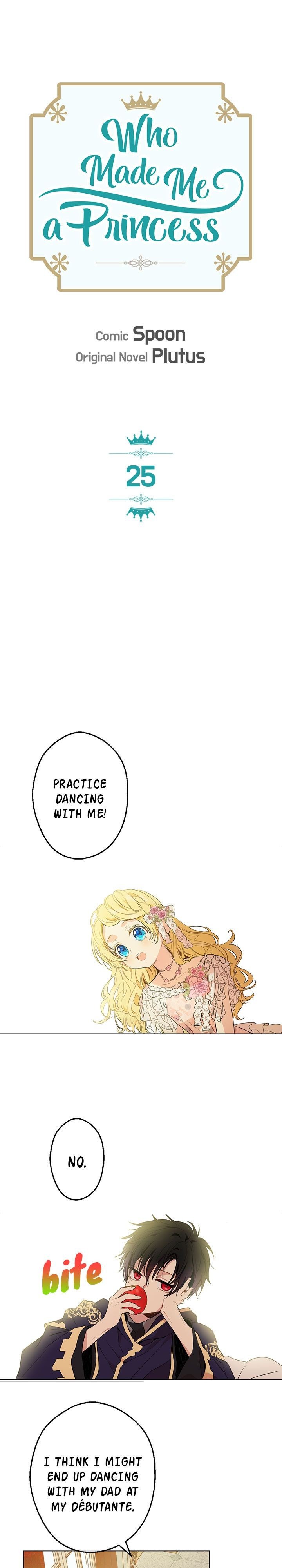 Who Made Me a Princess - Chapter 25 Page 1