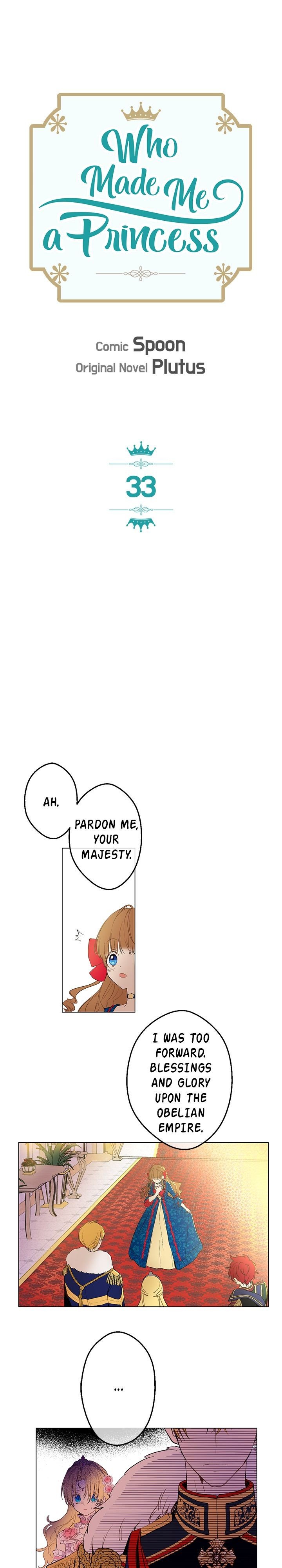 Who Made Me a Princess - Chapter 33 Page 1