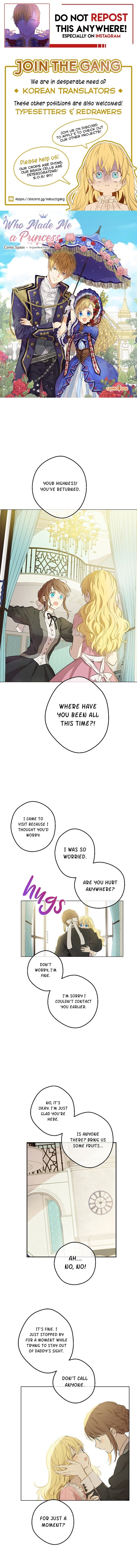 Who Made Me a Princess - Chapter 63 Page 1