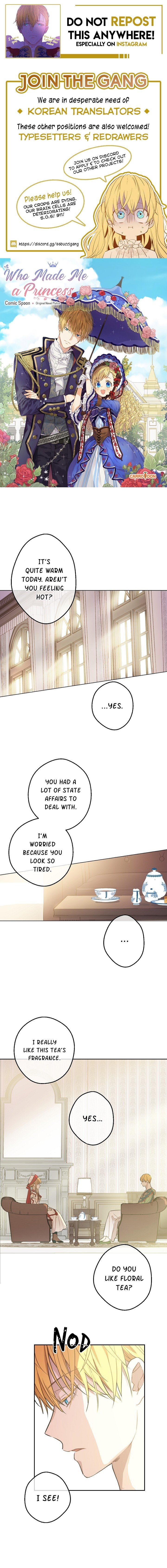 Who Made Me a Princess - Chapter 65 Page 1