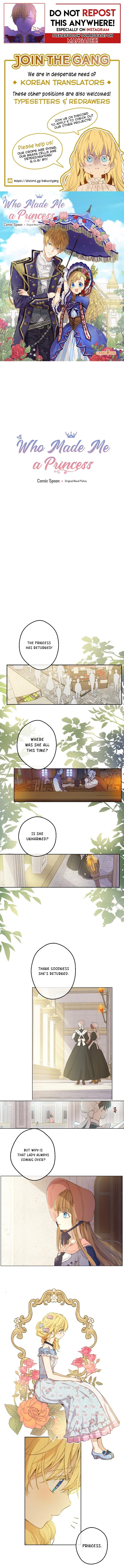 Who Made Me a Princess - Chapter 69 Page 1