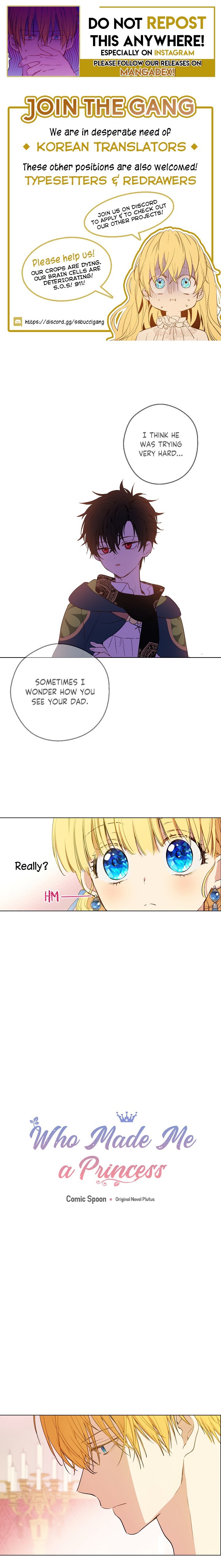 Who Made Me a Princess - Chapter 79 Page 1