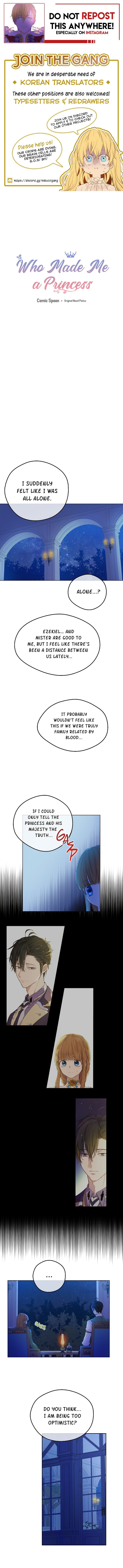 Who Made Me a Princess - Chapter 82 Page 1