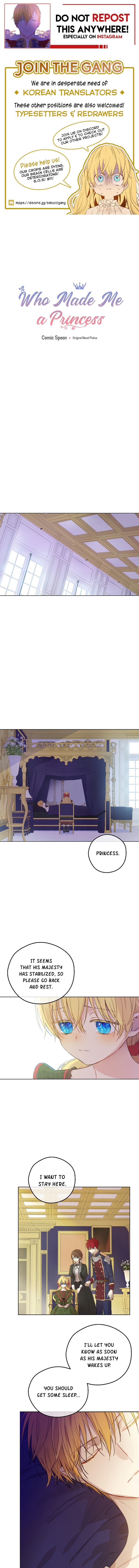 Who Made Me a Princess - Chapter 84 Page 1
