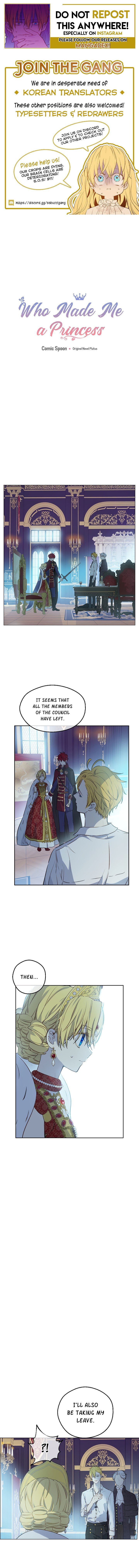 Who Made Me a Princess - Chapter 89 Page 1