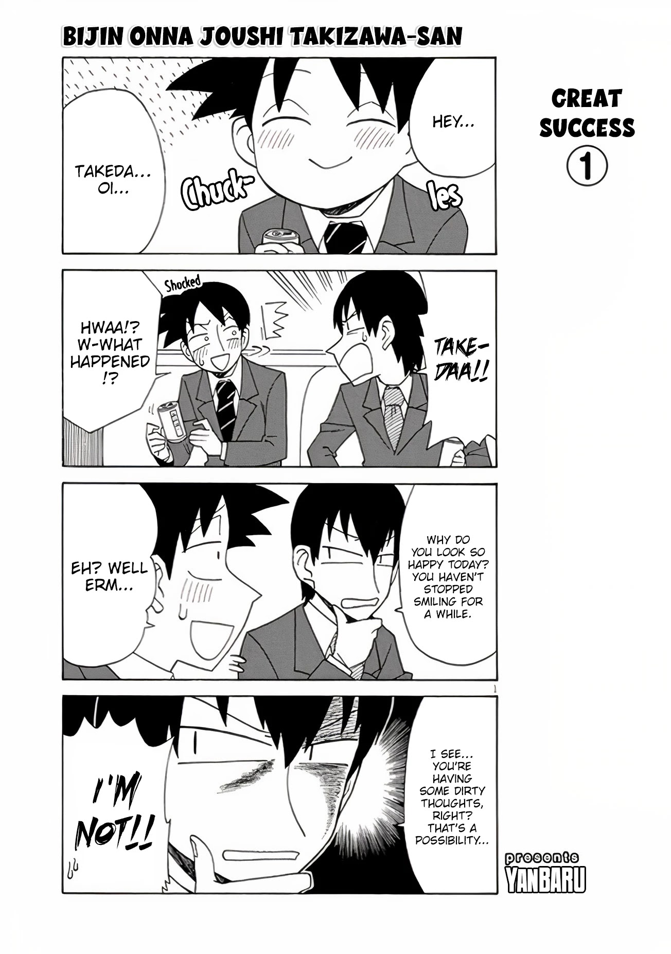 Bijin Onna Joushi Takizawa-san - Chapter 110 Page 1