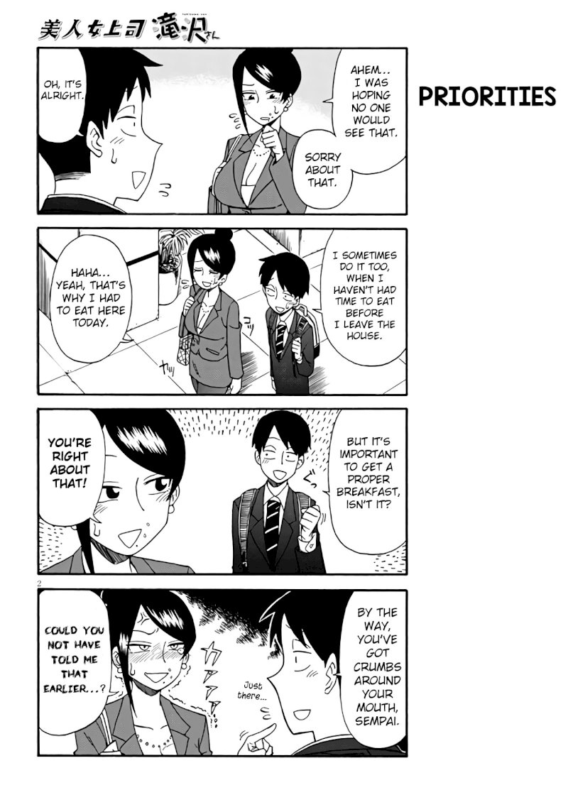 Bijin Onna Joushi Takizawa-san - Chapter 2 Page 2