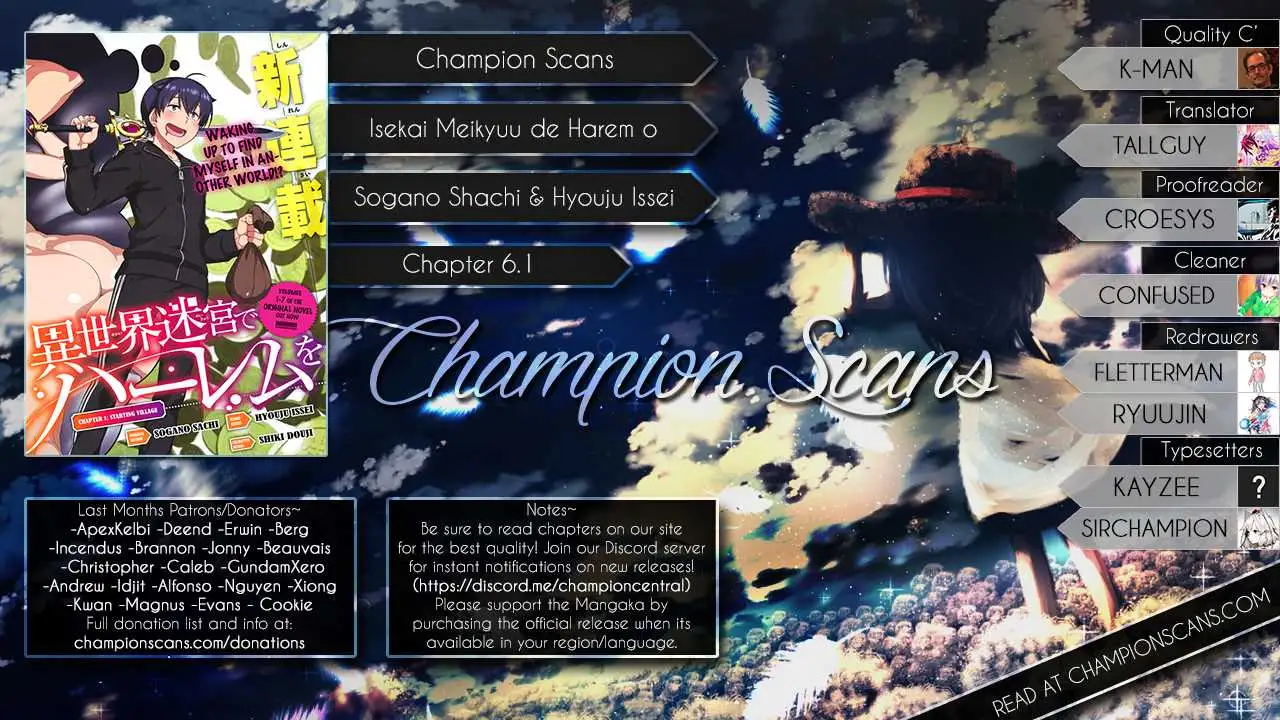 Isekai Meikyuu de Harem wo - Chapter 10 Page 1