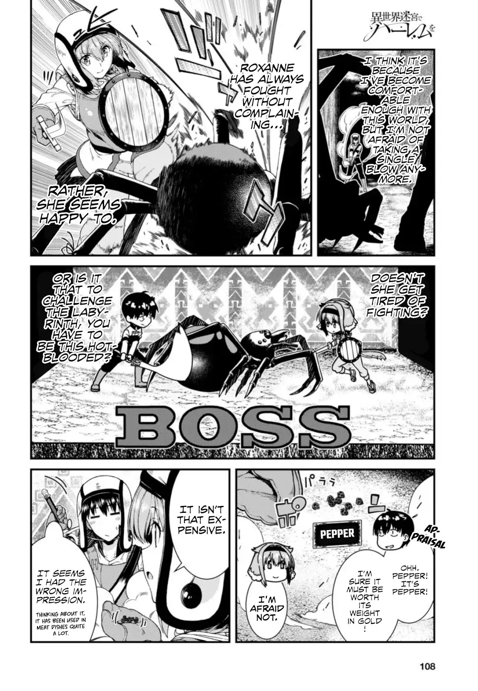 Isekai Meikyuu de Harem wo - Chapter 28 Page 23