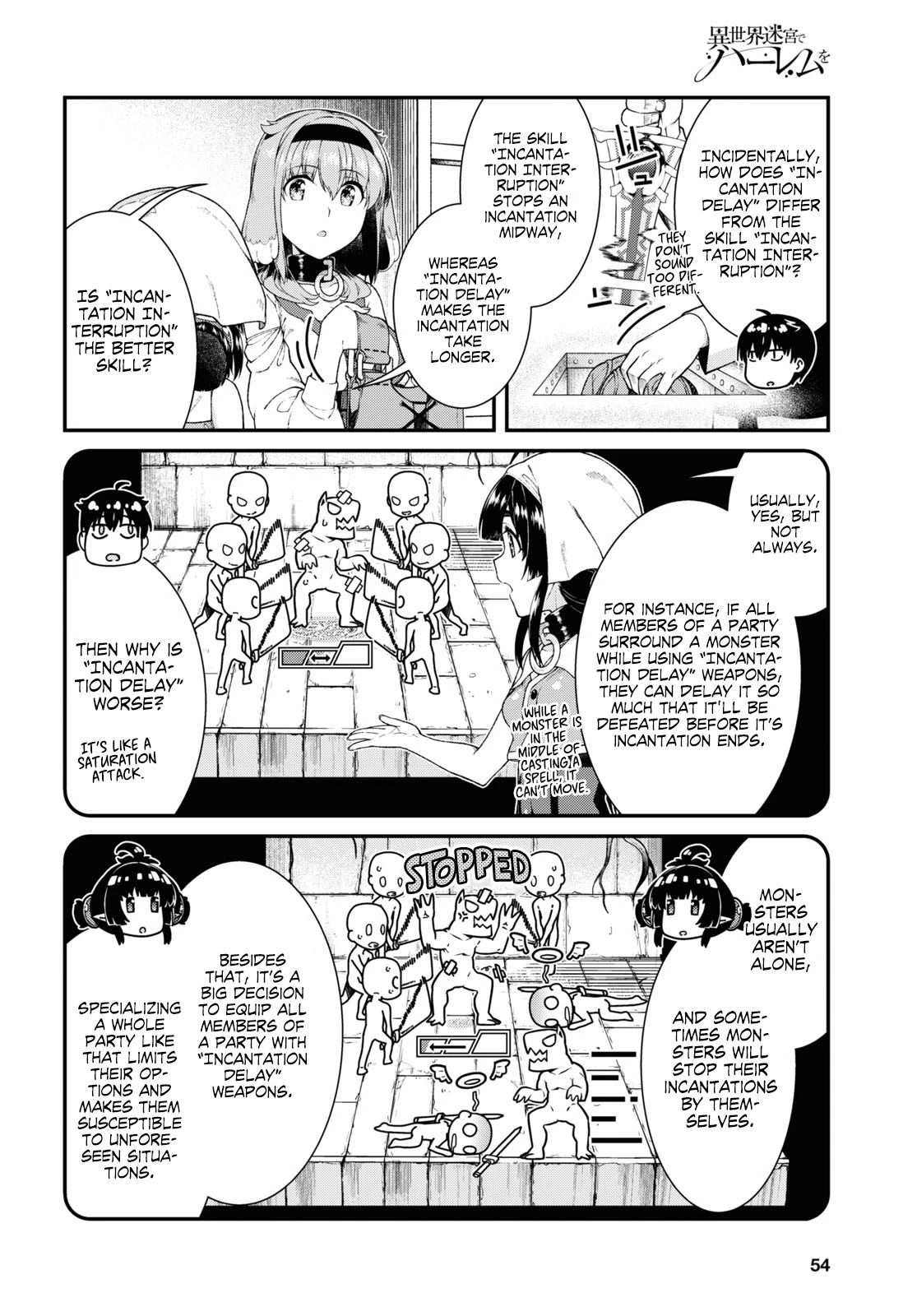 Isekai Meikyuu de Harem wo - Chapter 41 Page 9