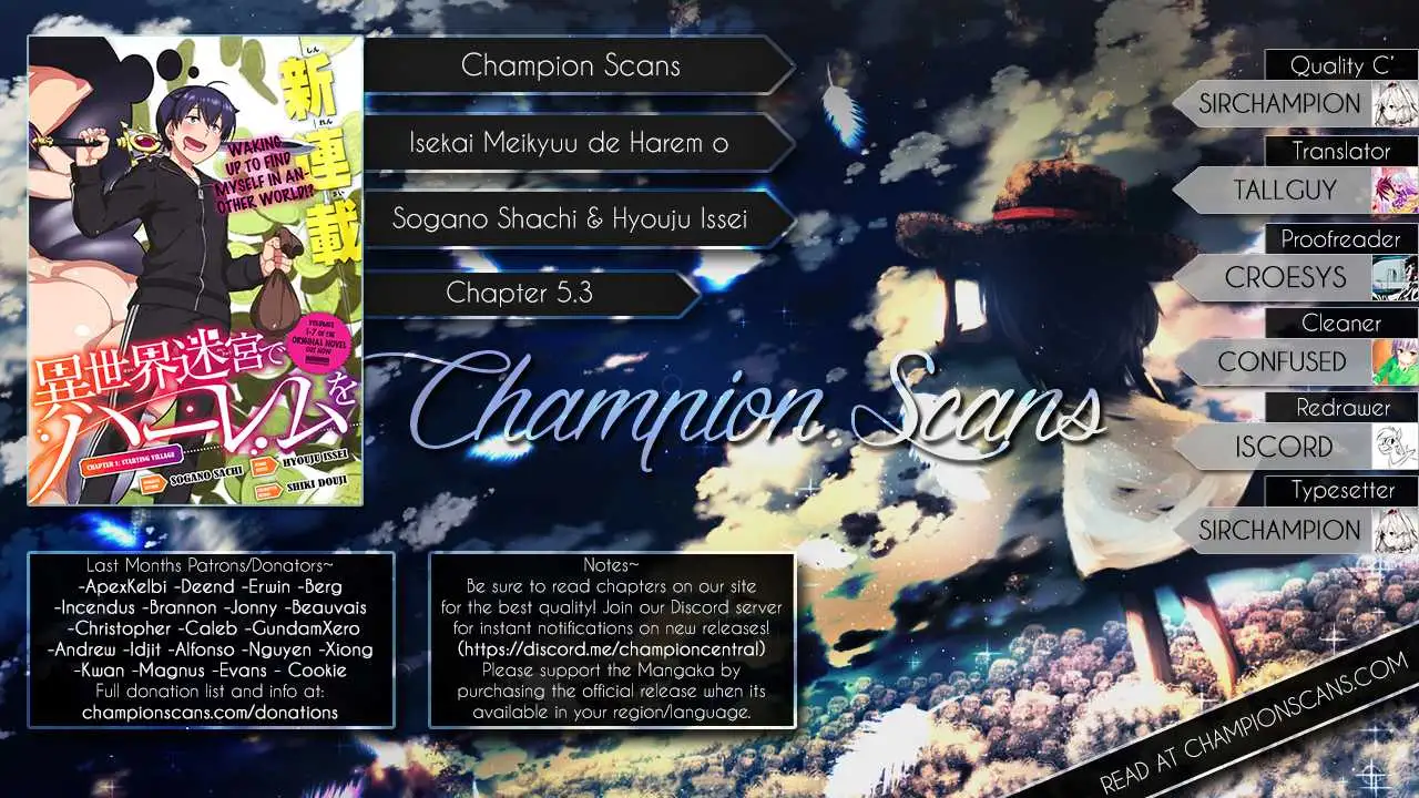 Isekai Meikyuu de Harem wo - Chapter 9 Page 1