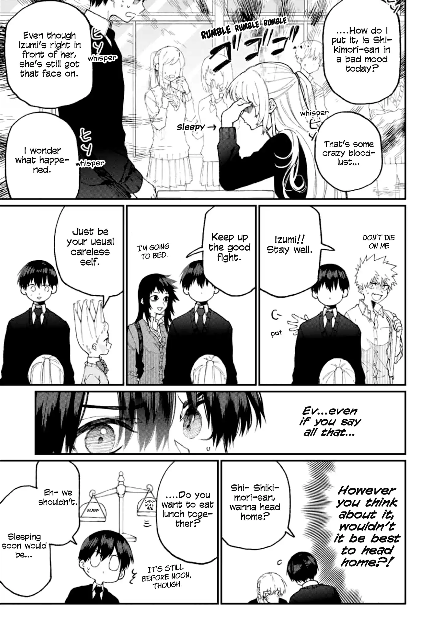 Kawaii Dake ja Nai Shikimori-san - Chapter 68 Page 6