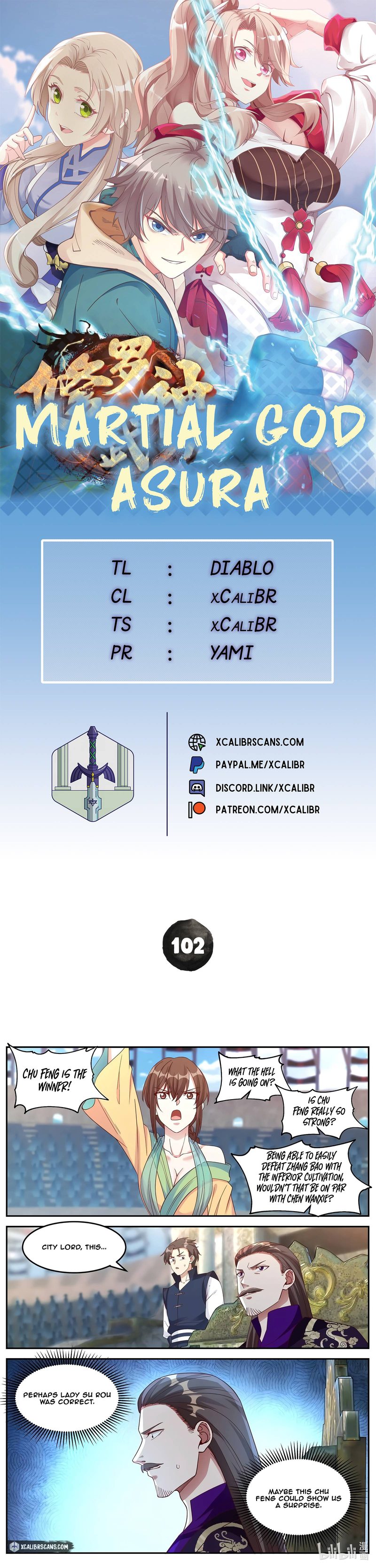 Martial God Asura - Chapter 102 Page 1