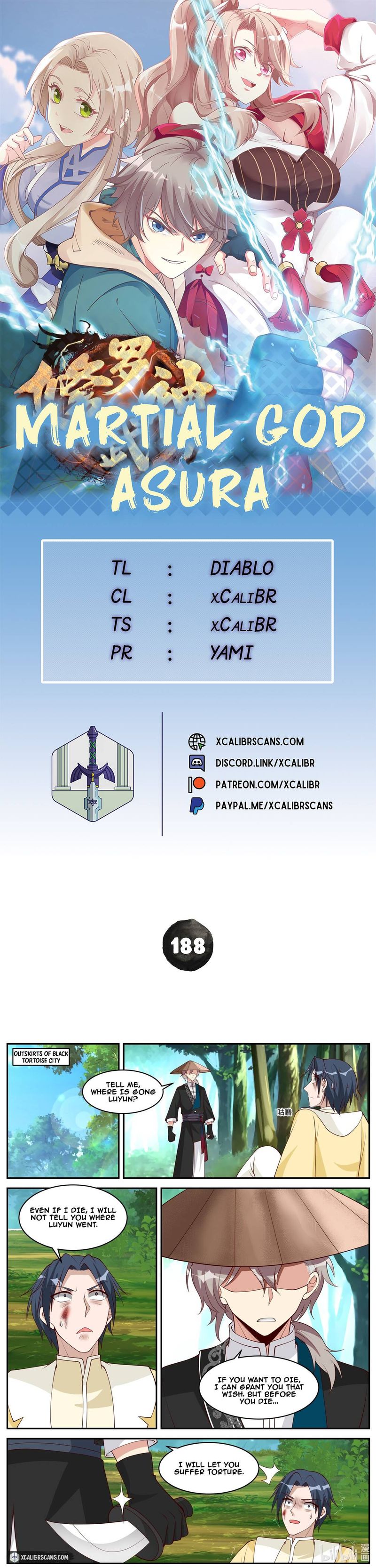 Martial God Asura - Chapter 188 Page 1