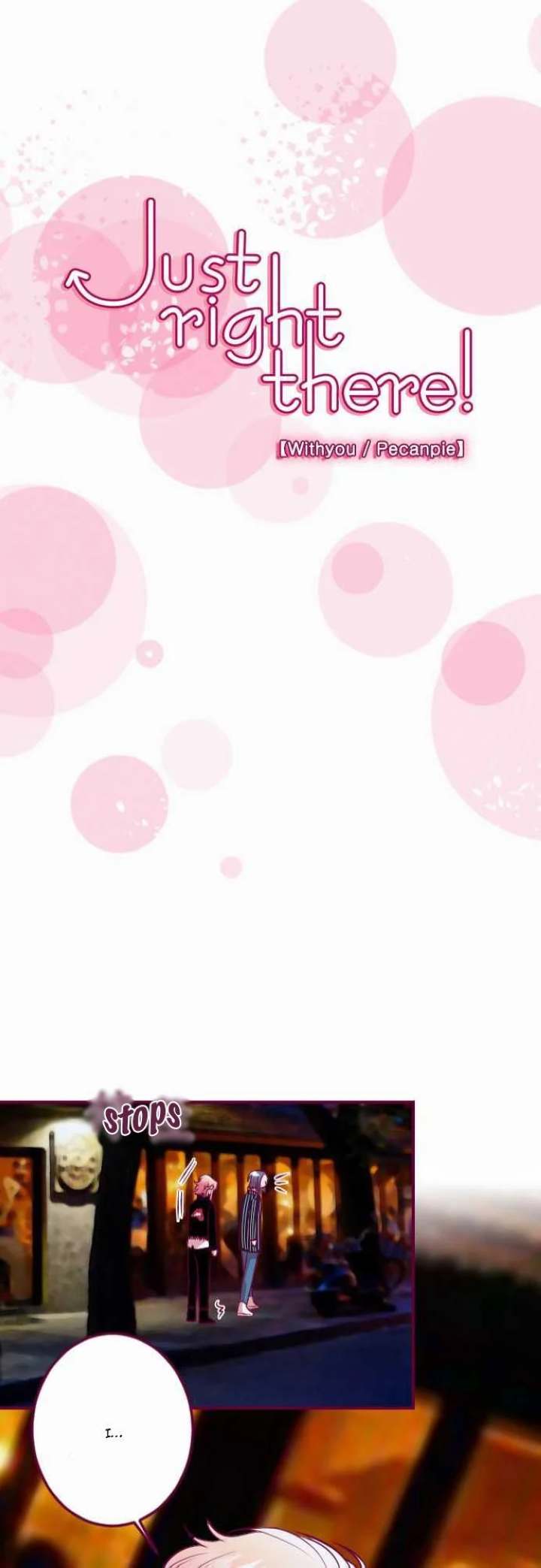 Just Right There! - Chapter 44 Page 1